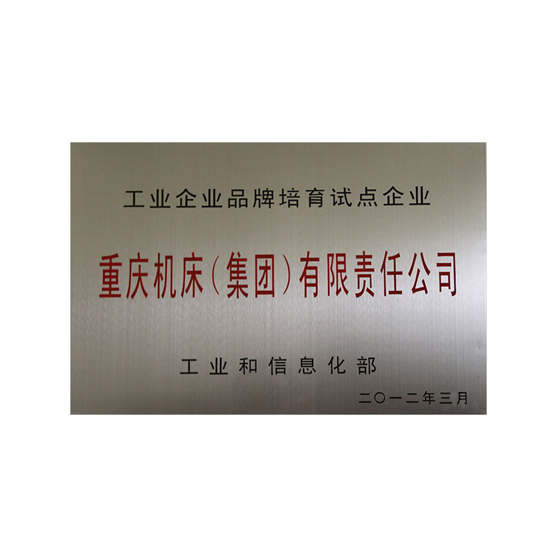 Pilot enterprises of brand cultivation of the Ministry of industry and information technology